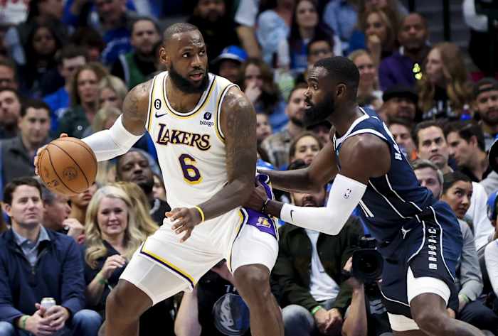 LeBron James, Los Angeles Lakers, Tim Hardaway Jr., Dallas Mavericks